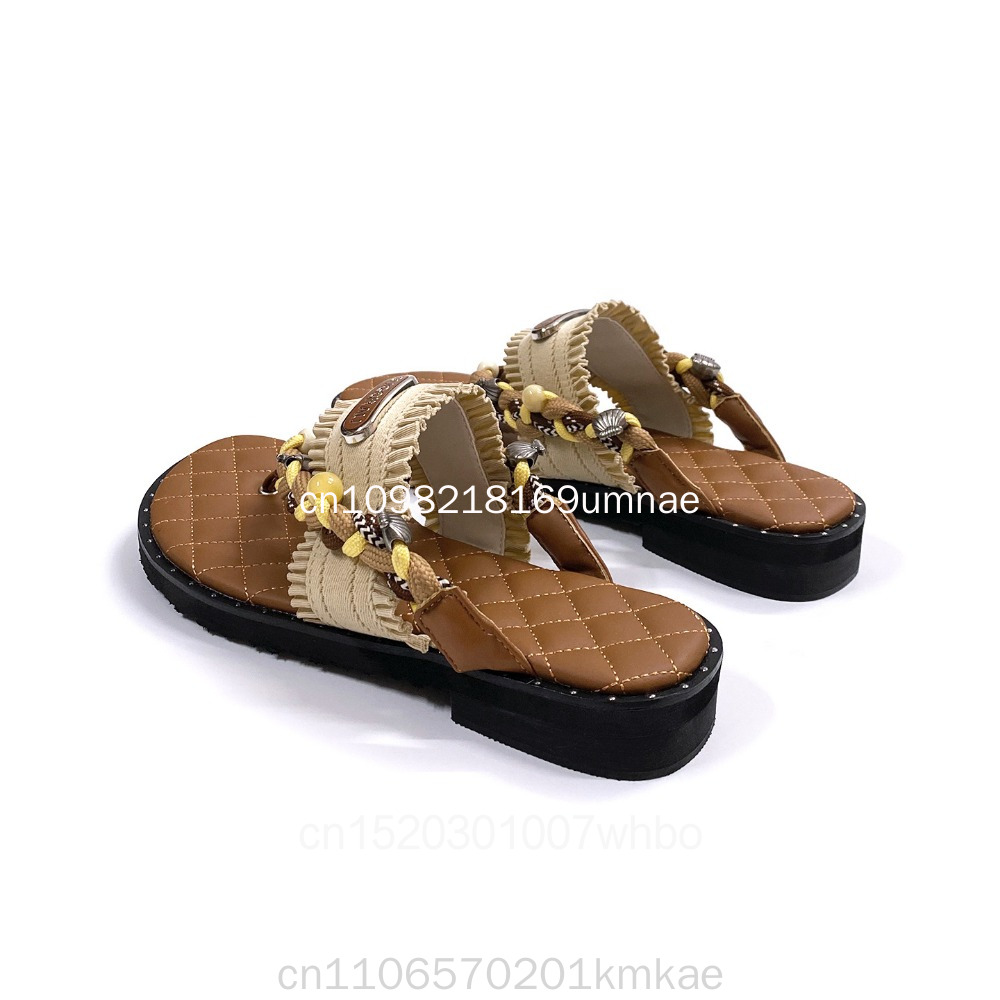 Nieuwe retro geweven damespant - Flip Flop Leather Men recensie en prijs