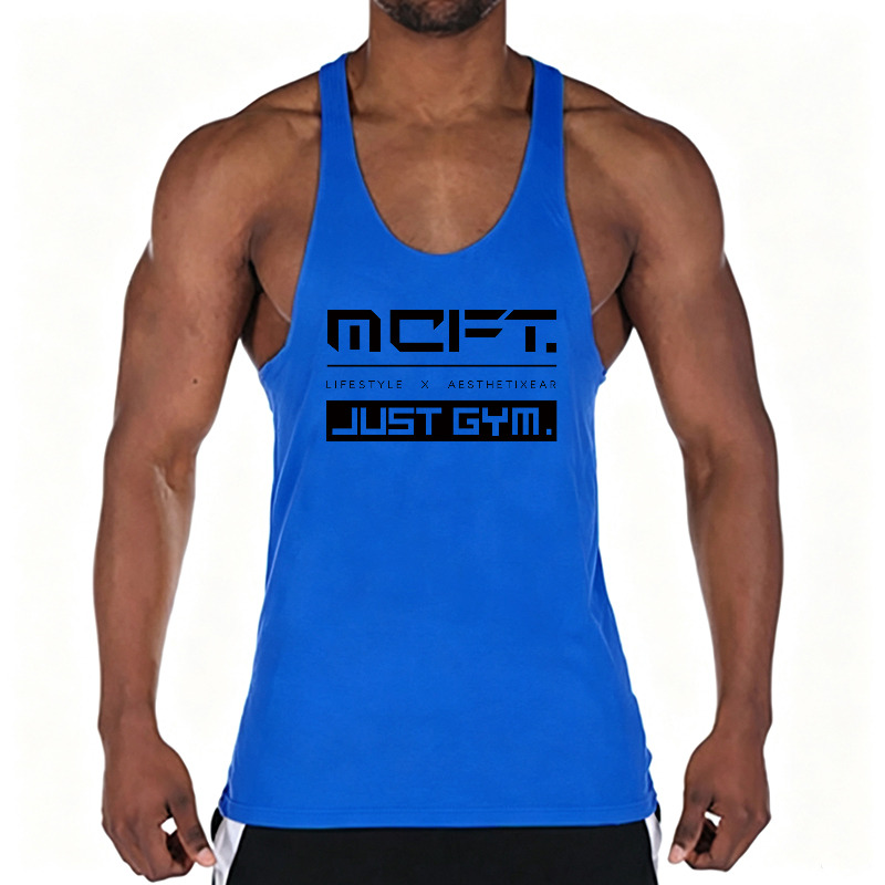 Katoenen Gym Vest Tanktop voor - Tank Top Muscle recensie en prijs