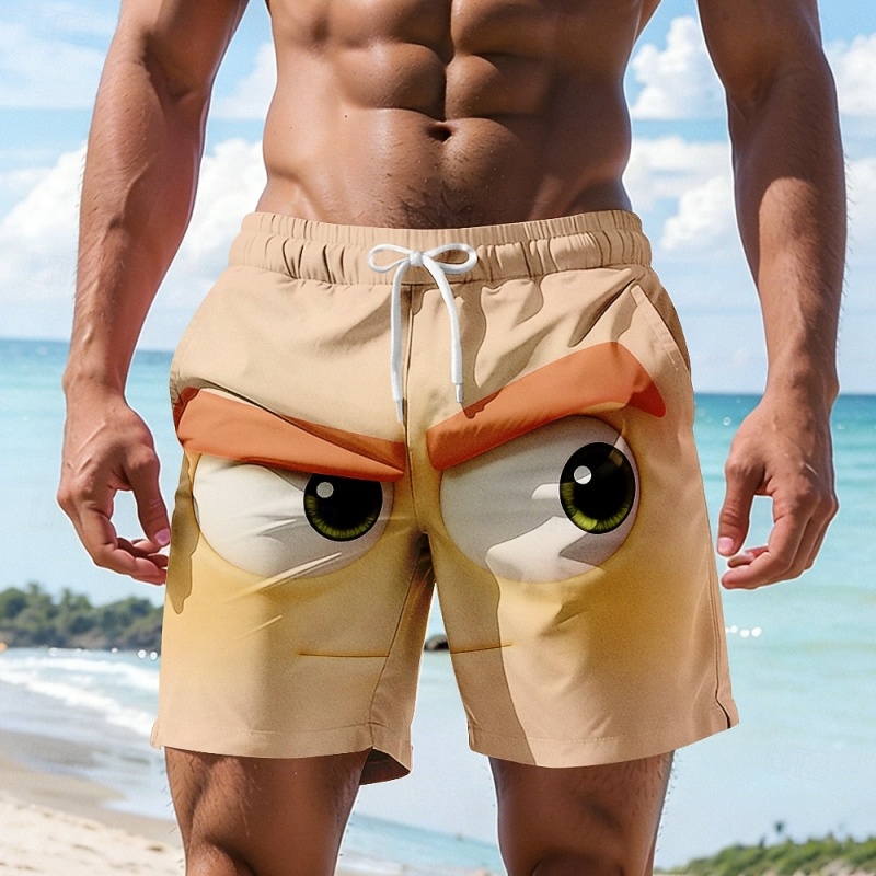 Grappige cartoon gezicht grafi - Trunks Board Surf recensie en prijs