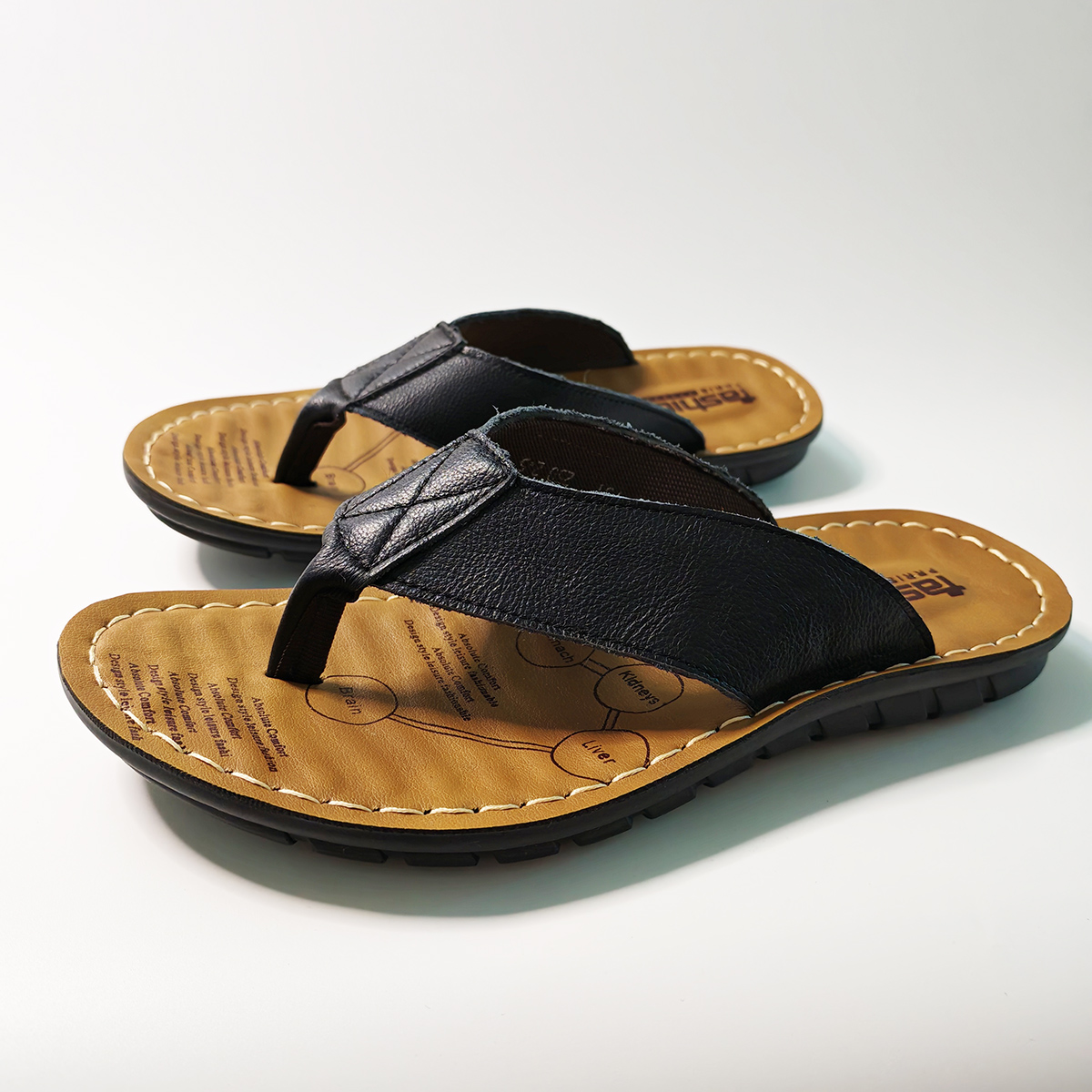 Zomerschoenen Heren Slippers E - Flip Flop Leather Men recensie en prijs