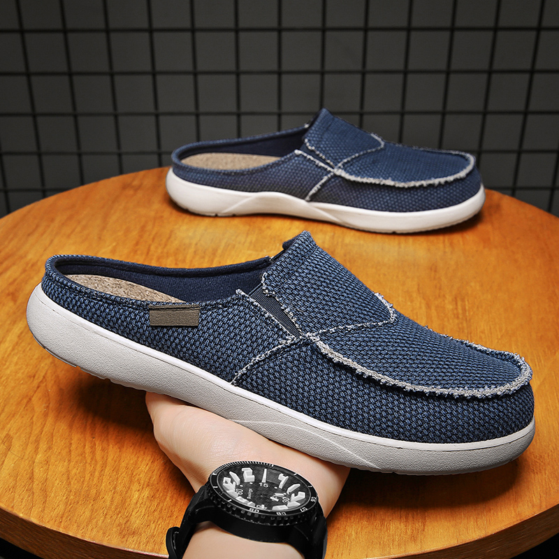Canvas instappers halve schoen - Espadrille Slip On recensie en prijs
