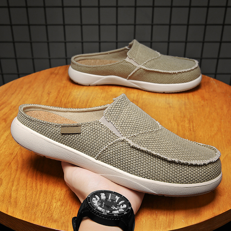 Canvas instappers halve schoen - Espadrille Slip On recensie en prijs