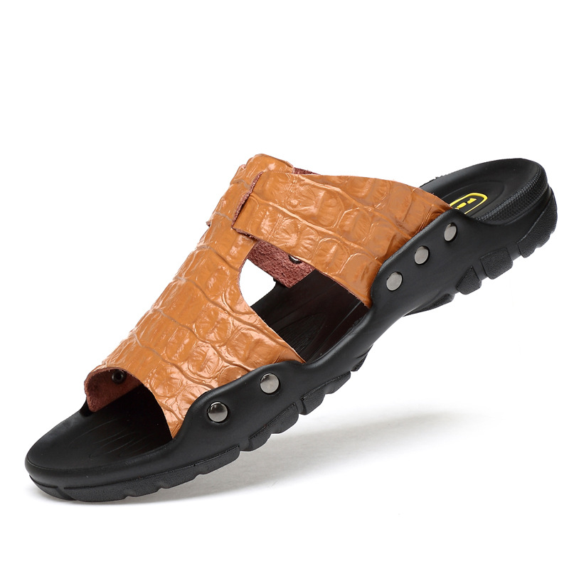 Lederen Sandalen Heren Comfort - Flip Flop Leather Men recensie en prijs